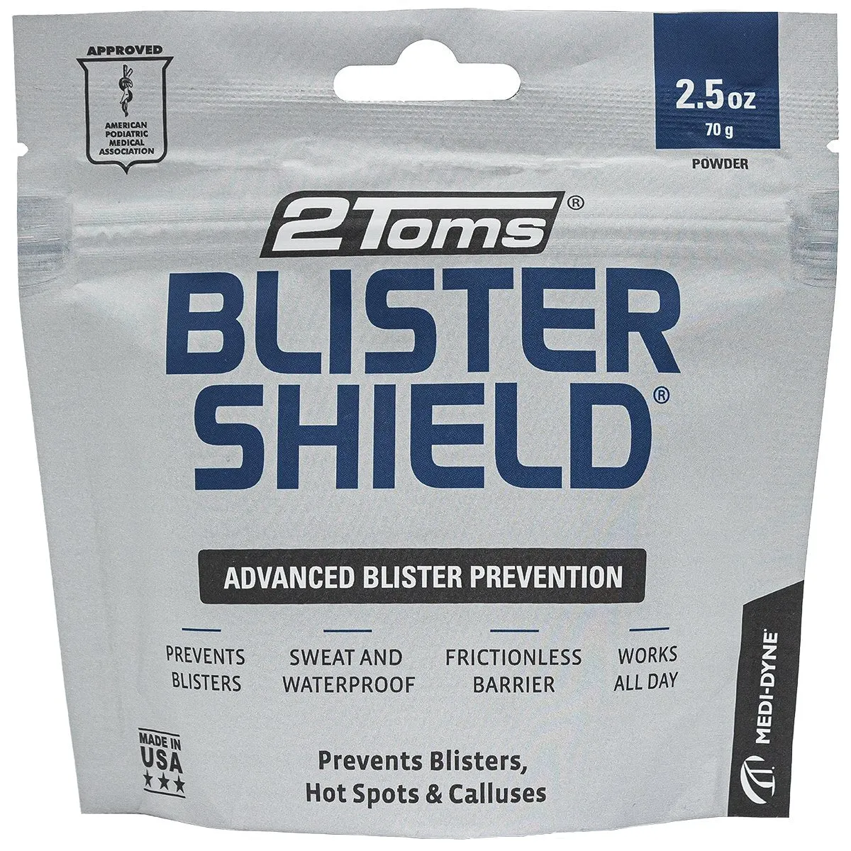 2TOMS BLISTERSHIELD (NET WT 2.5 OZ) POUCH