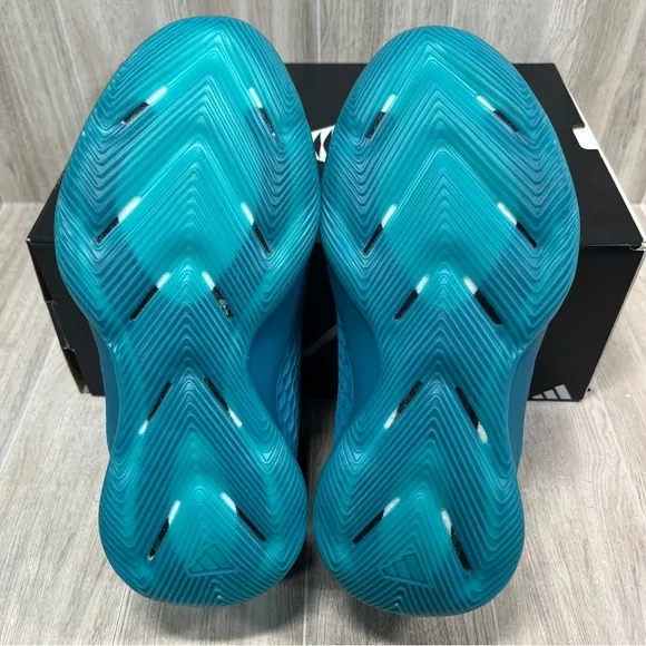 Adidas AE 1 J Basketball New Wave Blue Youth Shoes IF1884 GS Sz 5