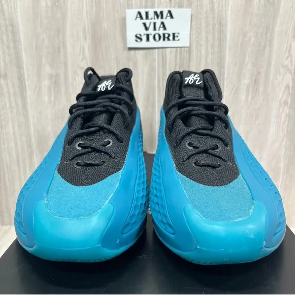 Adidas AE 1 J Basketball New Wave Blue Youth Shoes IF1884 GS Sz 5