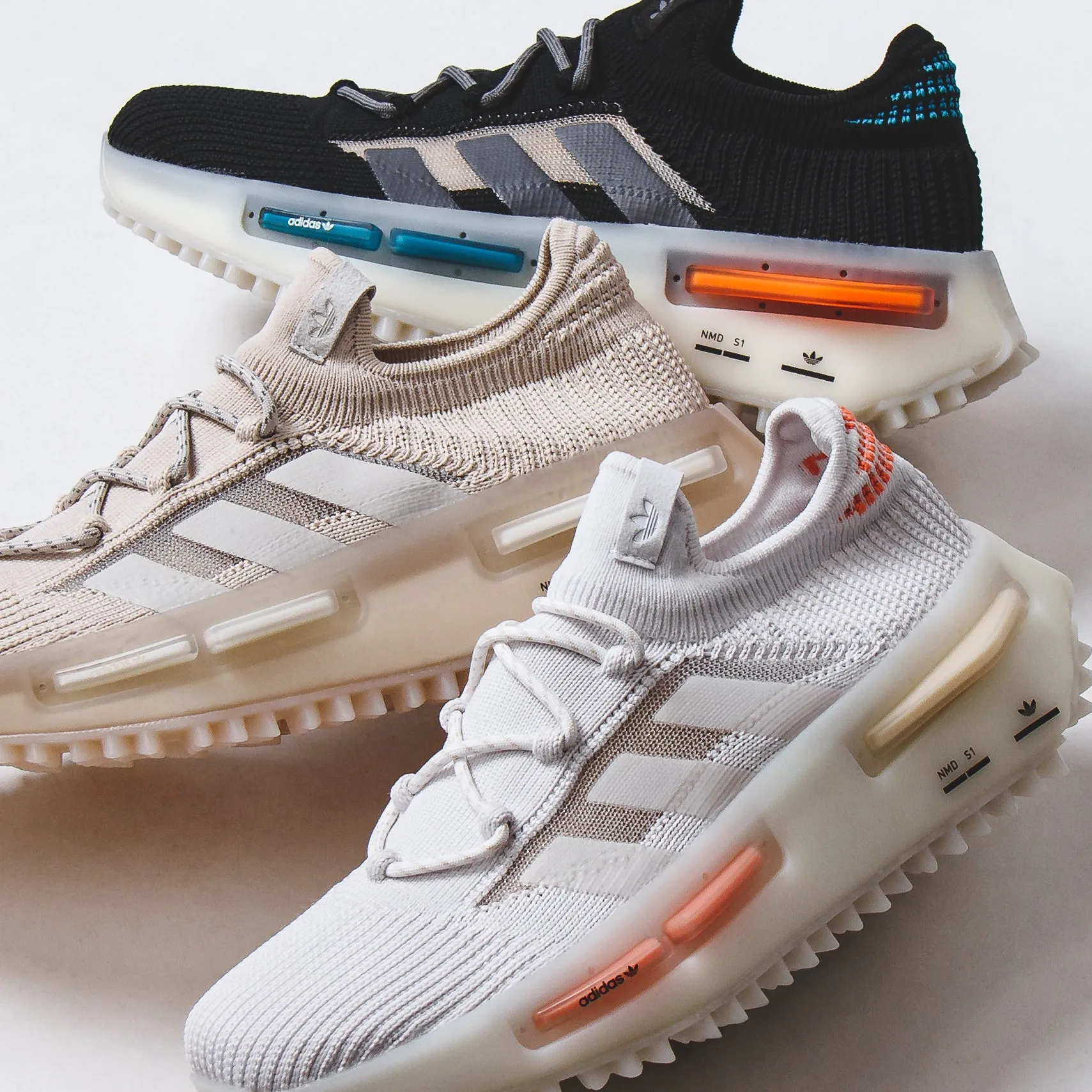 Adidas Originals Men NMD S1 Boost White HQ4439