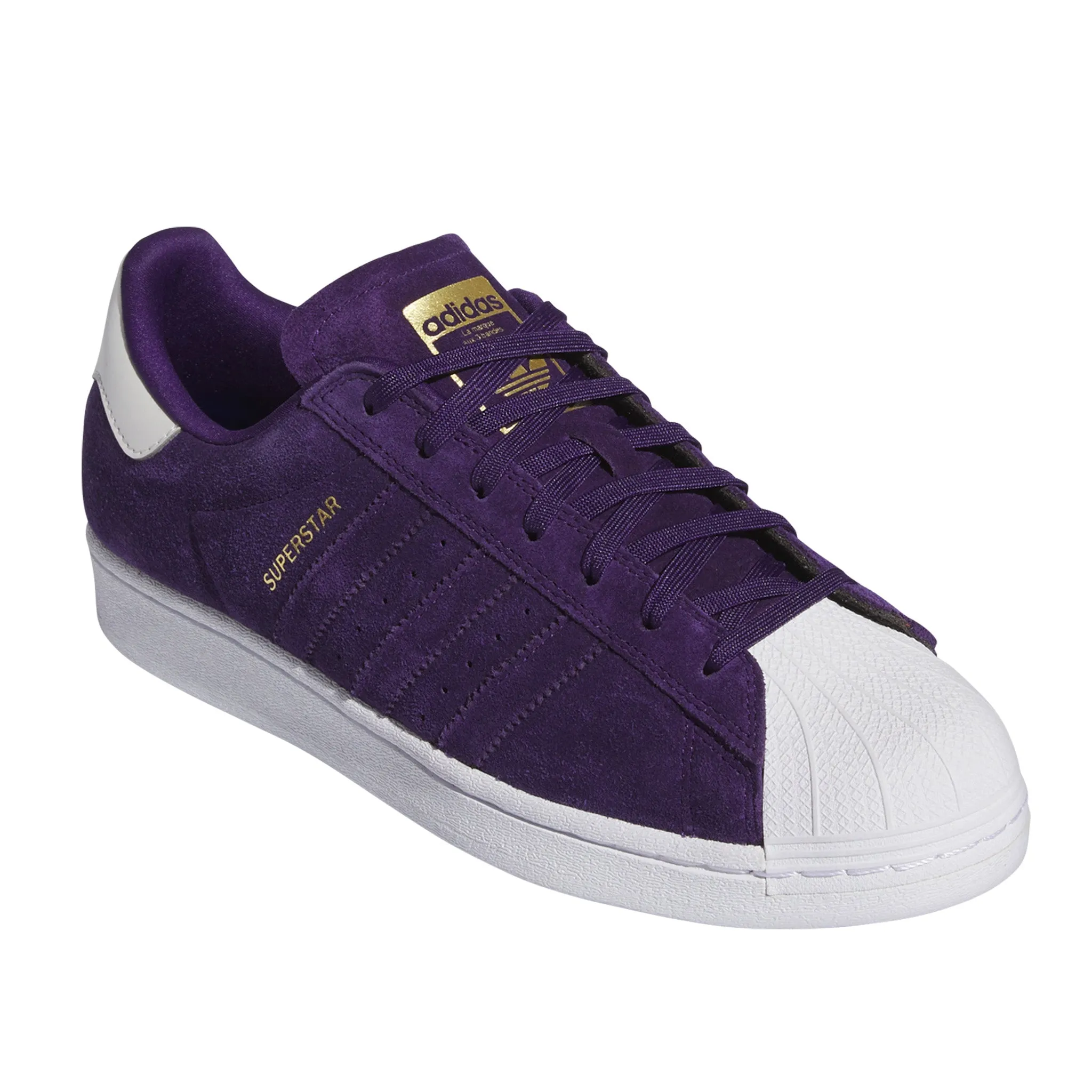 Adidas Superstar Purple/Zero Spark/Gold