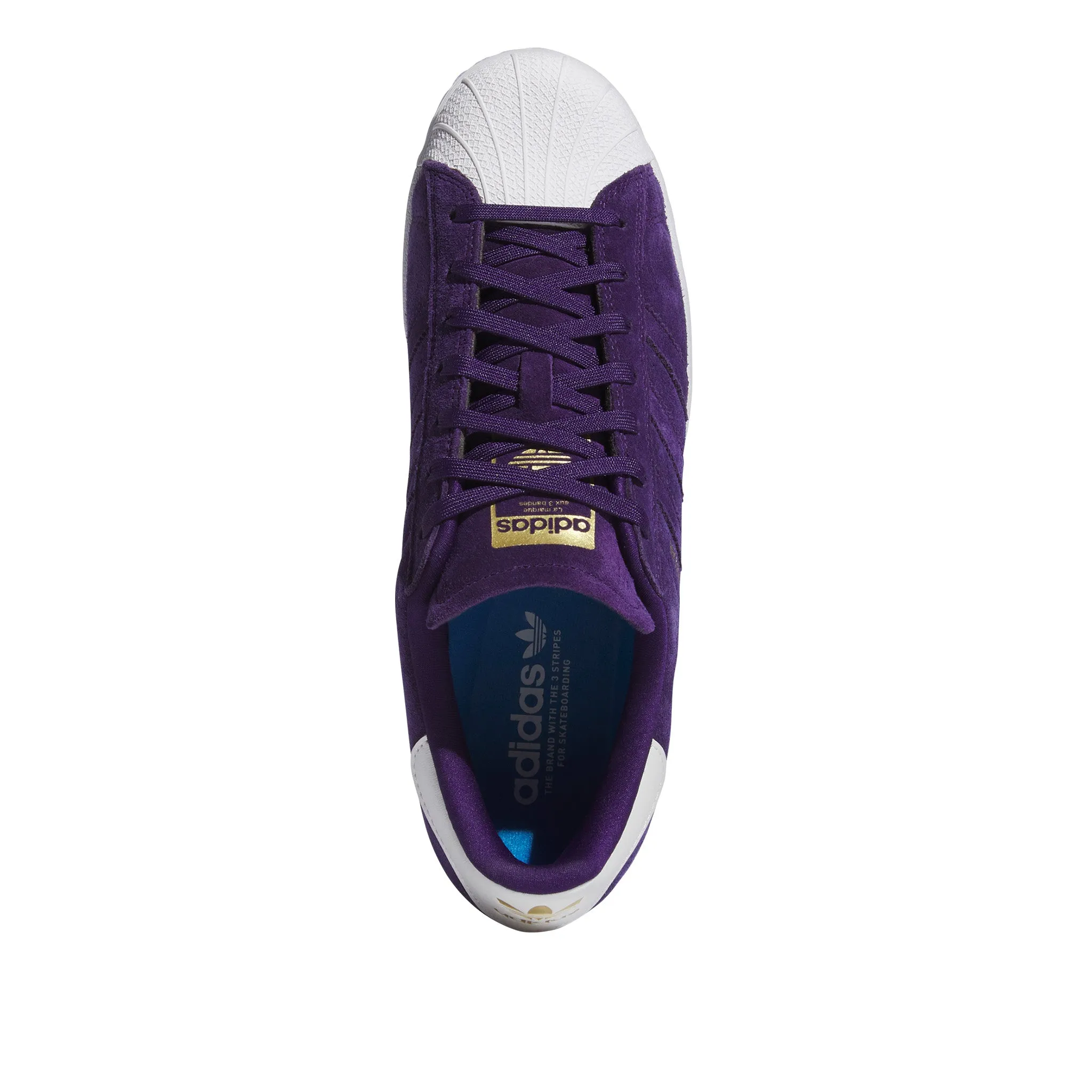 Adidas Superstar Purple/Zero Spark/Gold