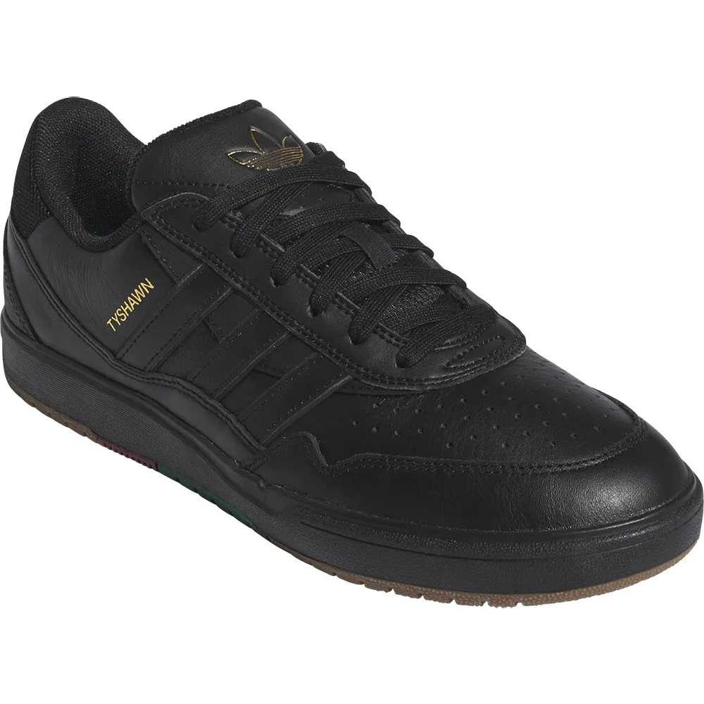 Adidas Tyshawn II Shoes Core Black/Core Black/Collegiate Green