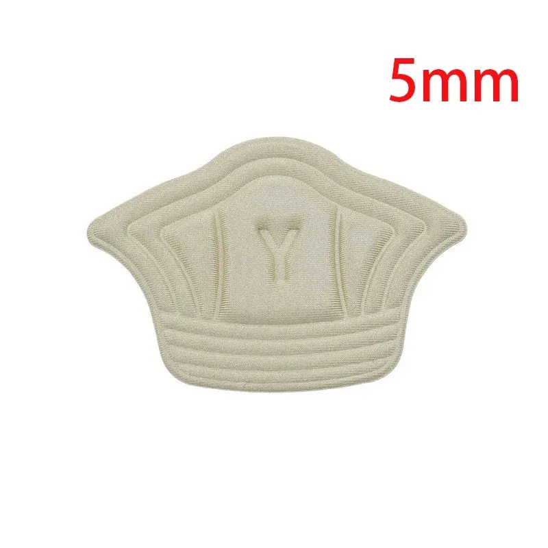 Adjustable Size Heel Pads for Women's Sport Shoes - Anti-Wear Insoles Patch with Back Sticker