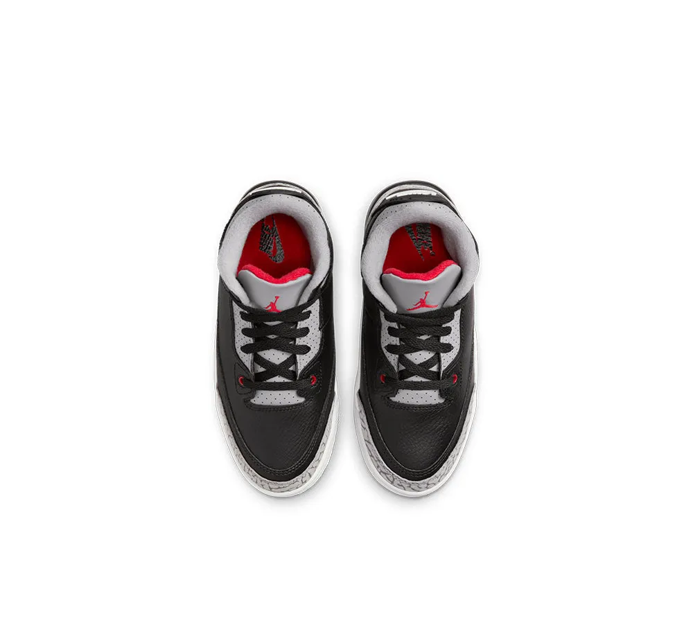 Air Jordan 3 Retro (PS) "Black Cement"