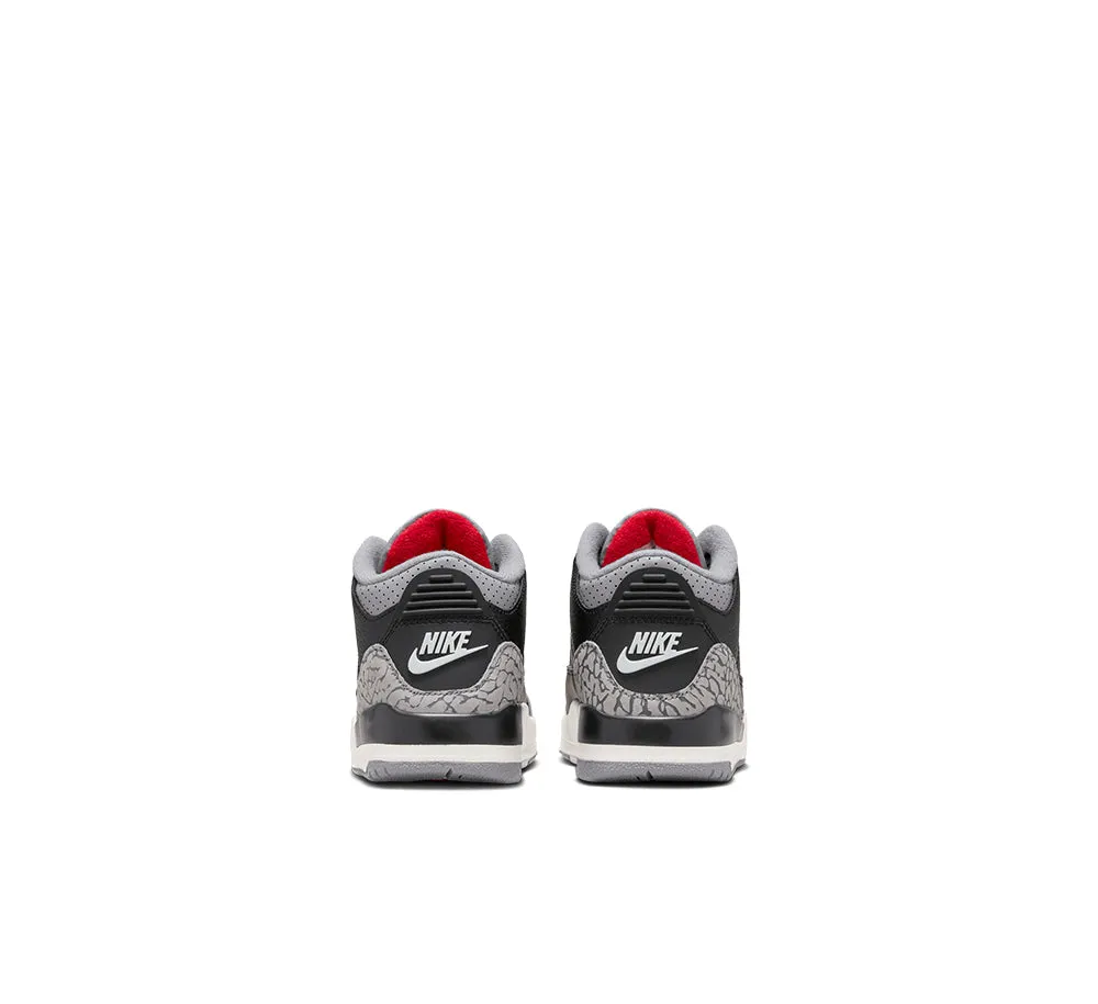 Air Jordan 3 Retro (PS) "Black Cement"