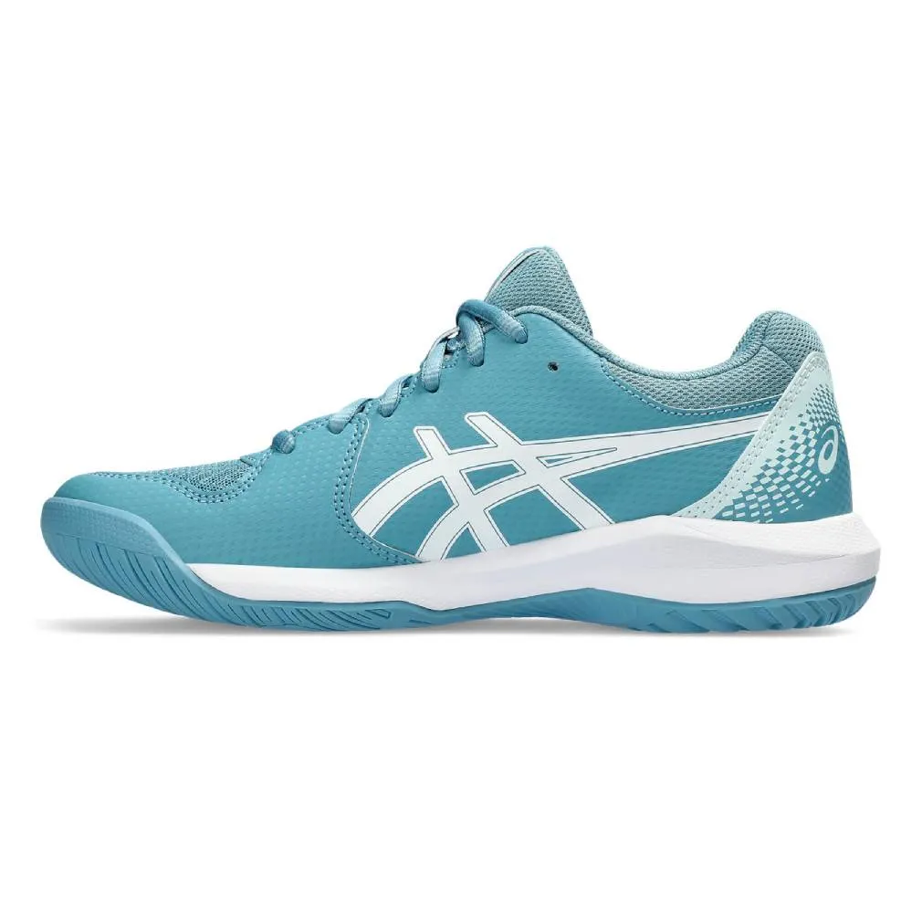 Asics Gel Dedicate 8 Women's Tennis Shoe (Blue/White)