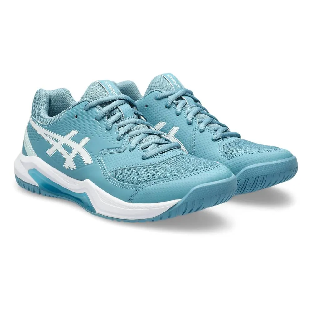 Asics Gel Dedicate 8 Women's Tennis Shoe (Blue/White)