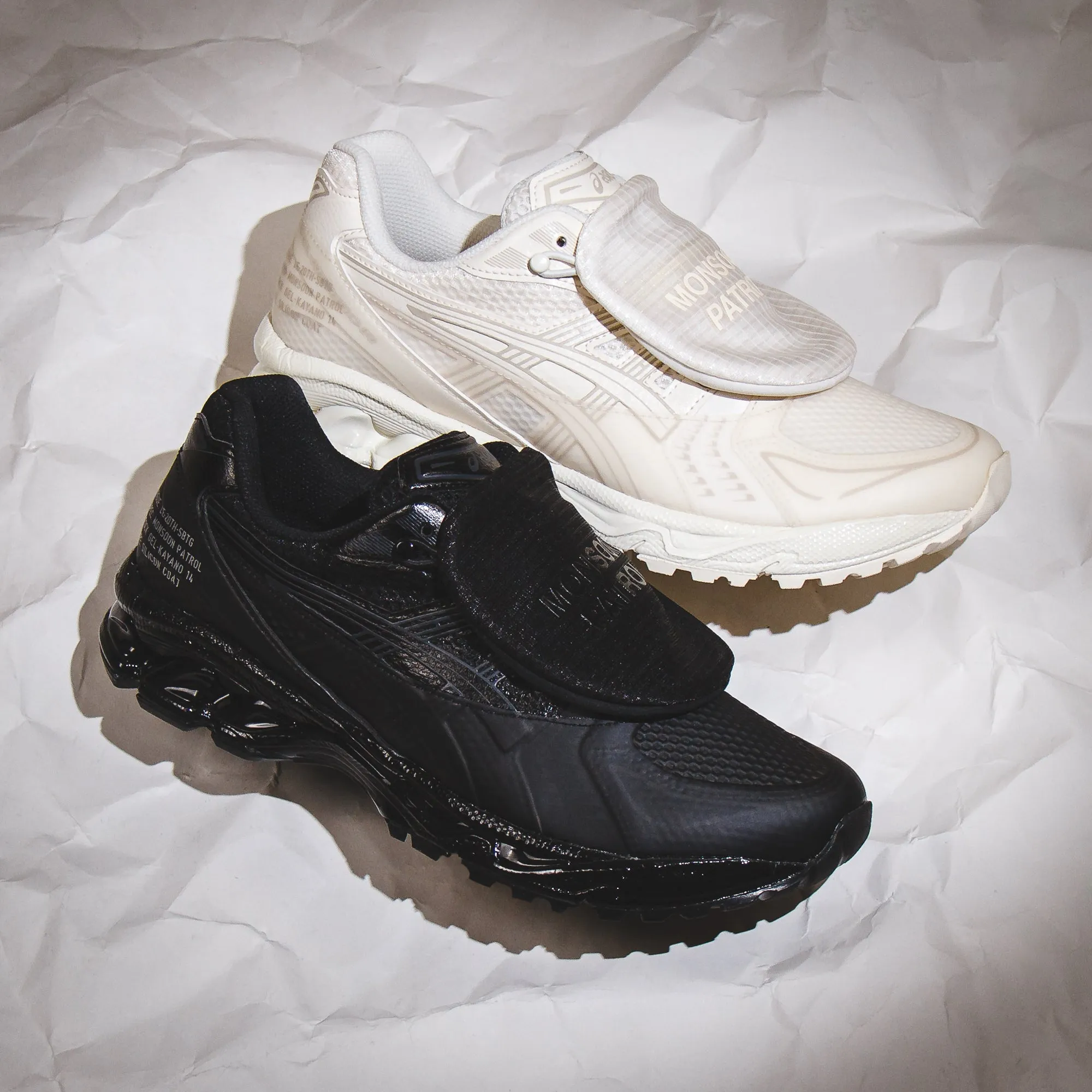 Asics Men x Limited Edt x SBTG Gel-Kayano 14 Monsoon Patrol Black 1201A975-001
