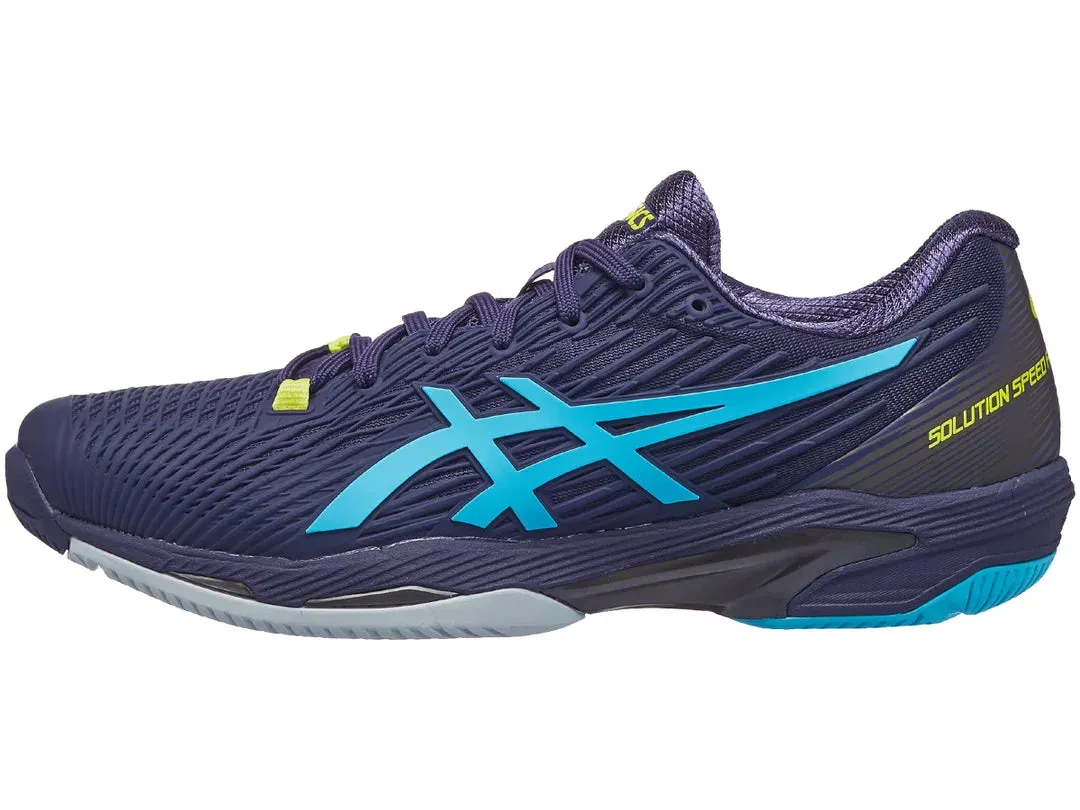 Asics Solution Speed FF 2 Indigo Fog/Mint Men's Tennis Shoes - NEW ARRIVAL