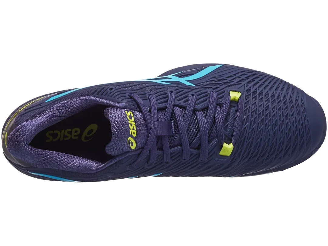 Asics Solution Speed FF 2 Indigo Fog/Mint Men's Tennis Shoes - NEW ARRIVAL