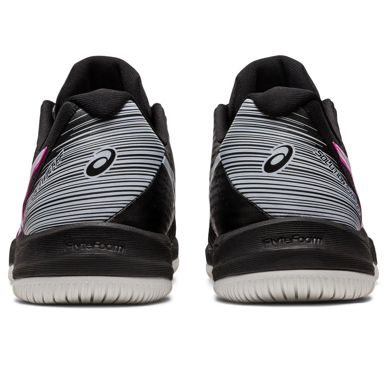 Asics Solution Swift FF Men's Tennis Shoe (Black/Pink)