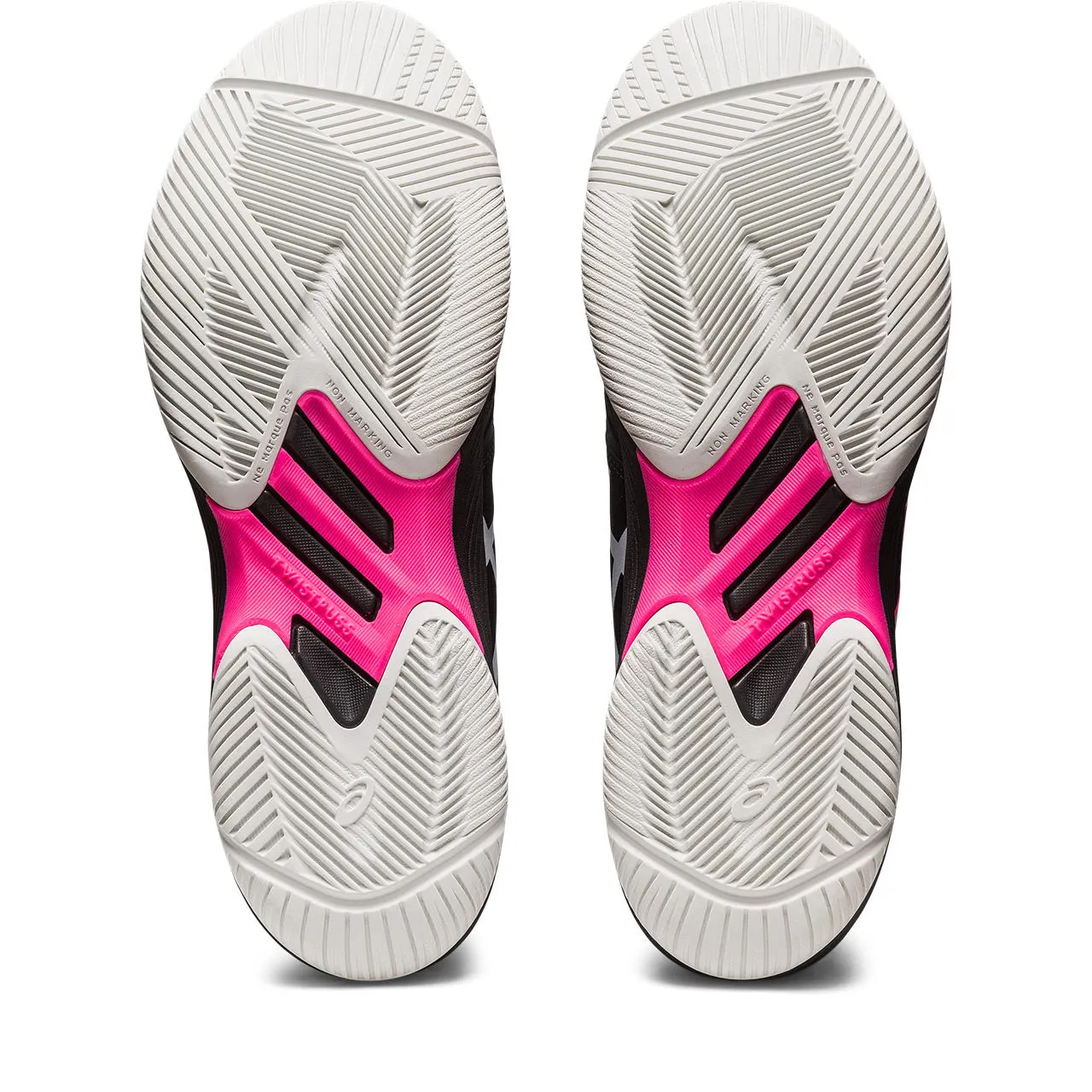 Asics Solution Swift FF Men's Tennis Shoe (Black/Pink)