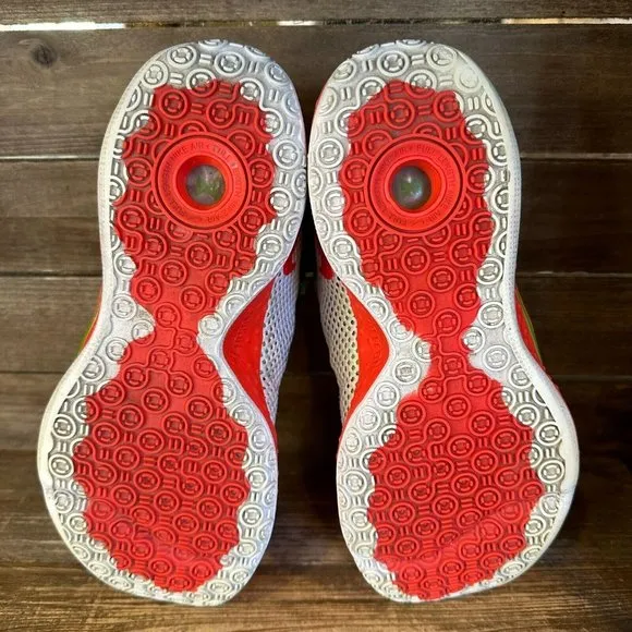Big Kids Nike Air PG 4 Christmas Red Velvet Basketball Shoes Sneakers Size 6.5 Y