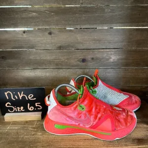 Big Kids Nike Air PG 4 Christmas Red Velvet Basketball Shoes Sneakers Size 6.5 Y