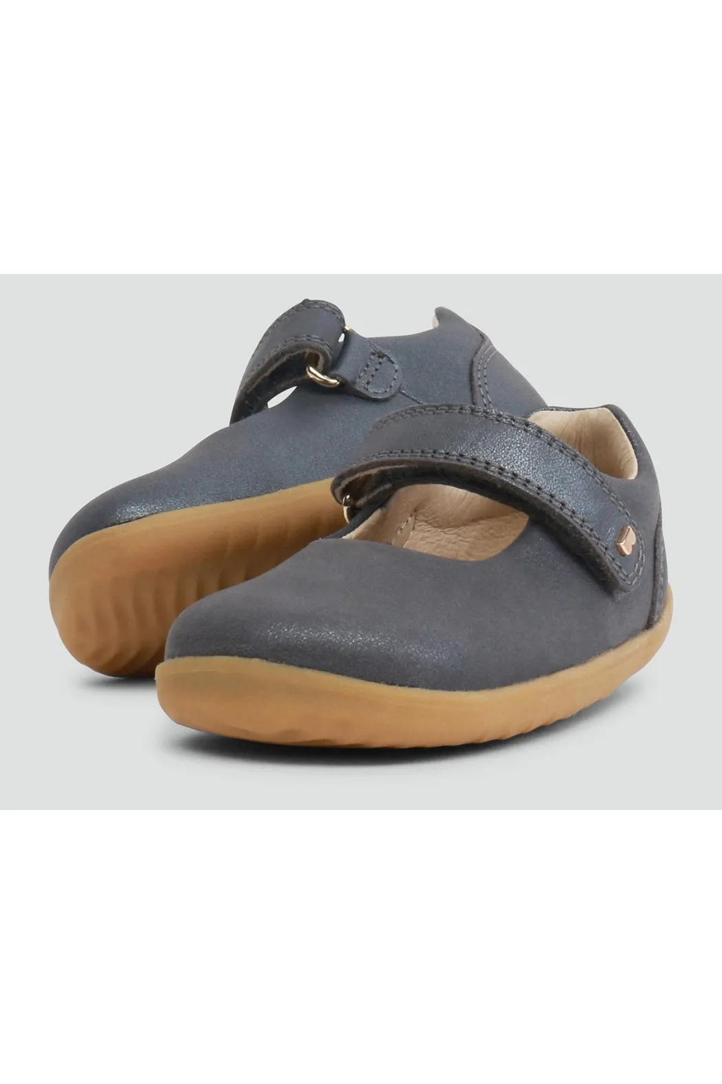 Bobux Step Up Delight Charcoal Mary Jane