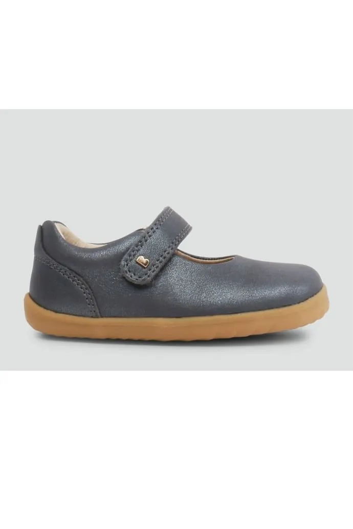 Bobux Step Up Delight Charcoal Mary Jane