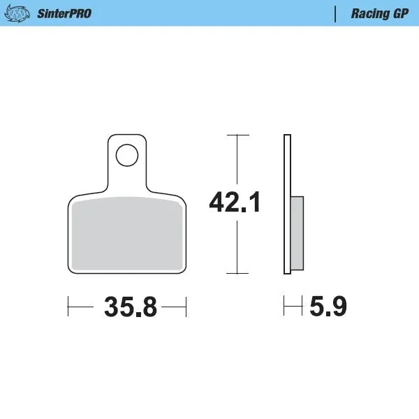 Brake Pads Rear Moto Master Racing Gp