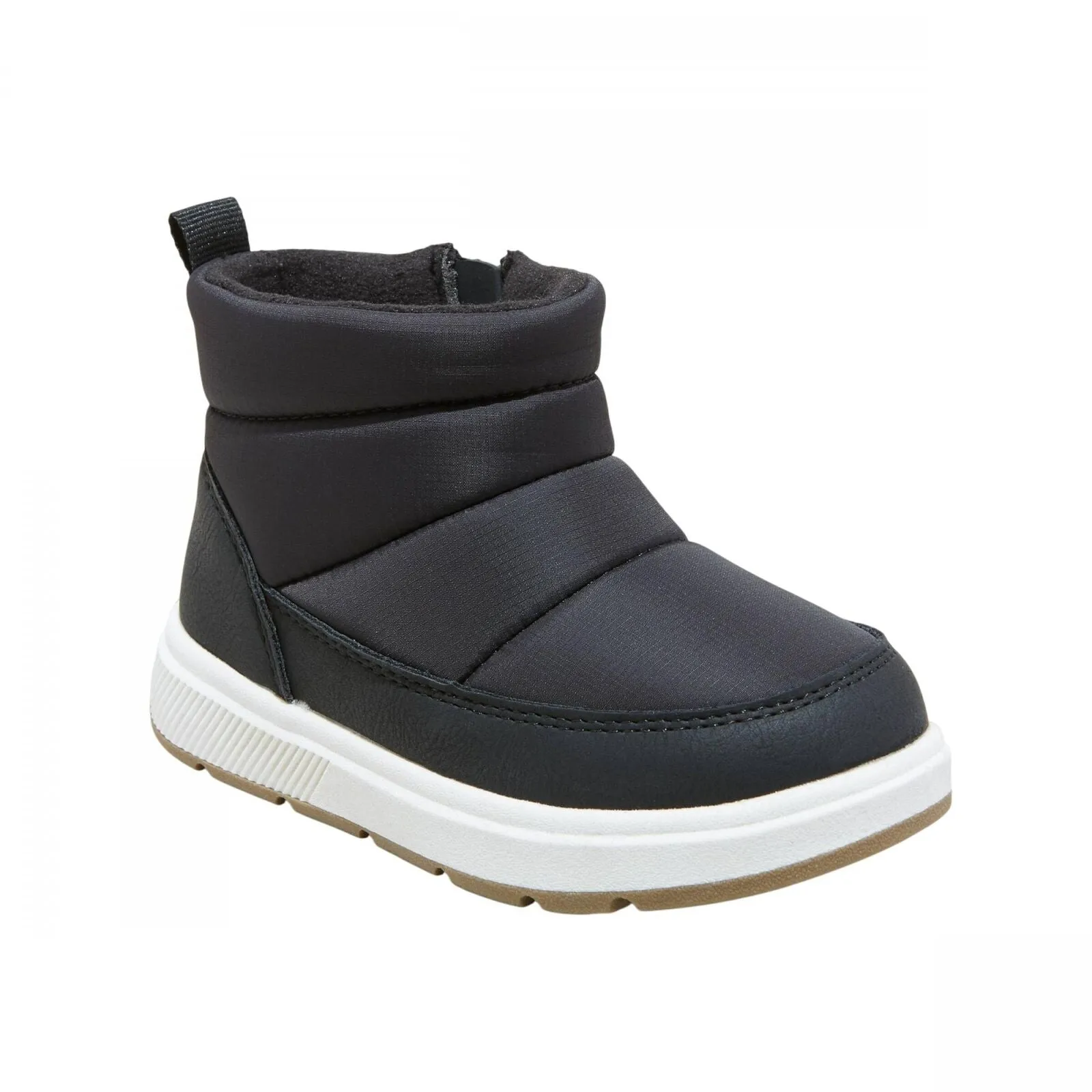 Cat & Jack Toddler Boys Archie Puffer Boots 88435593 Black 9T