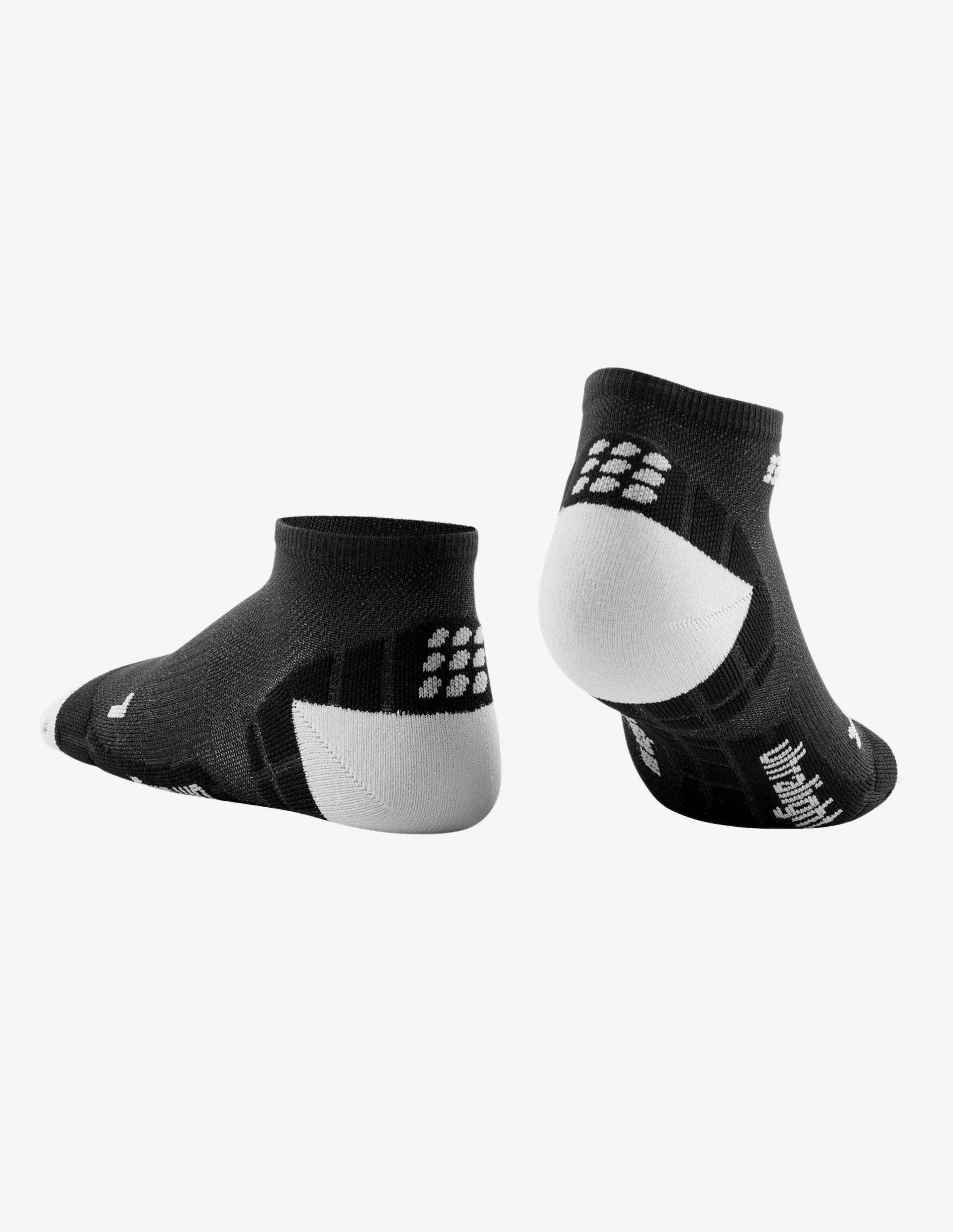CEP Ultra Light V2 No Show Socks Black/Grey