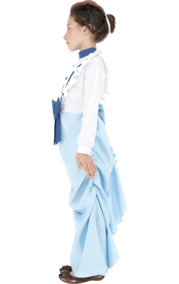Childrens Posh Victorian Girl Costume