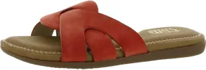 Cliffs By White Mountain Fortunate Womens Slide Sandal Red / Sueded / Smooth 8M