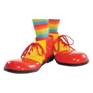 Clown Shoes Red And Yellow