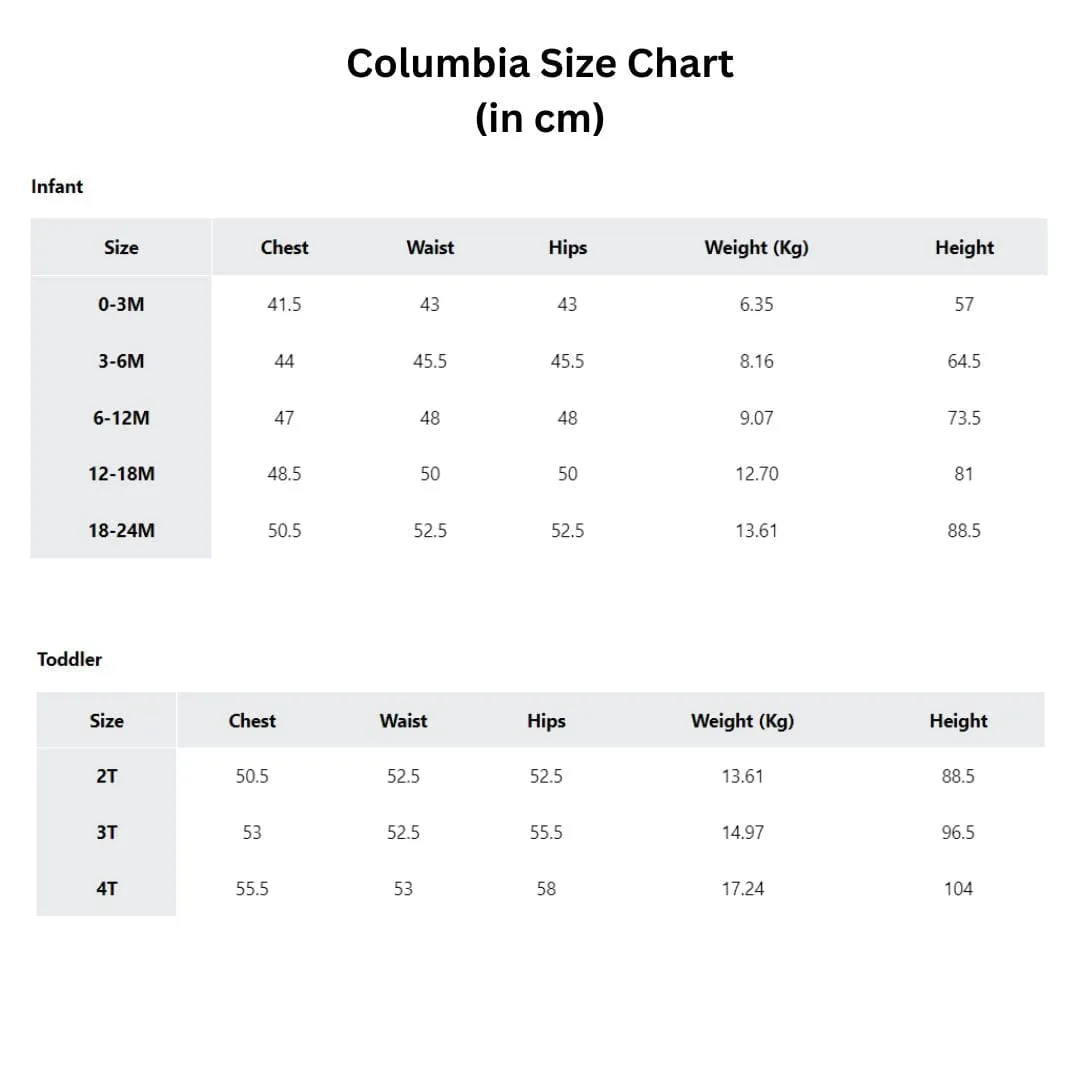 Columbia Infant Snowtop II Bunting - White Madras Tonal