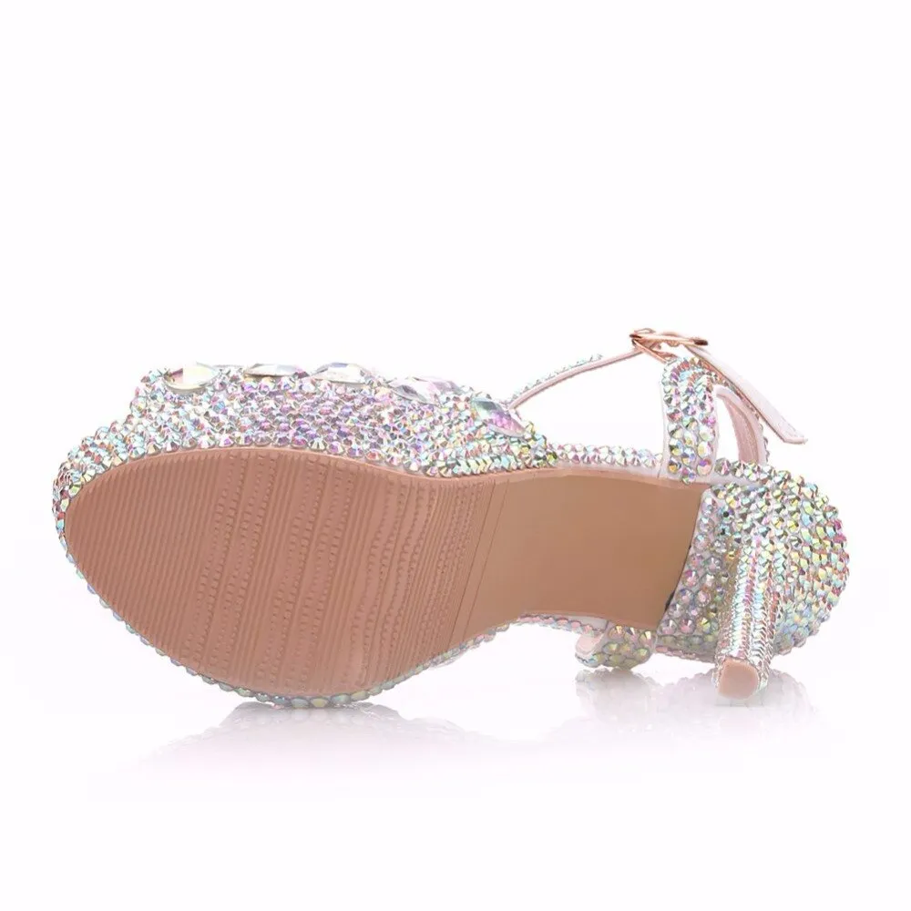 Crystal Queen Diamond Super High Heels