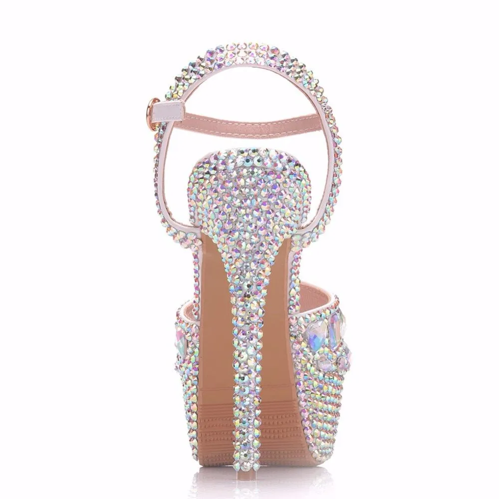 Crystal Queen Diamond Super High Heels