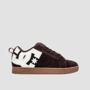 DC Court Graffik Shoes - Brown/Gum