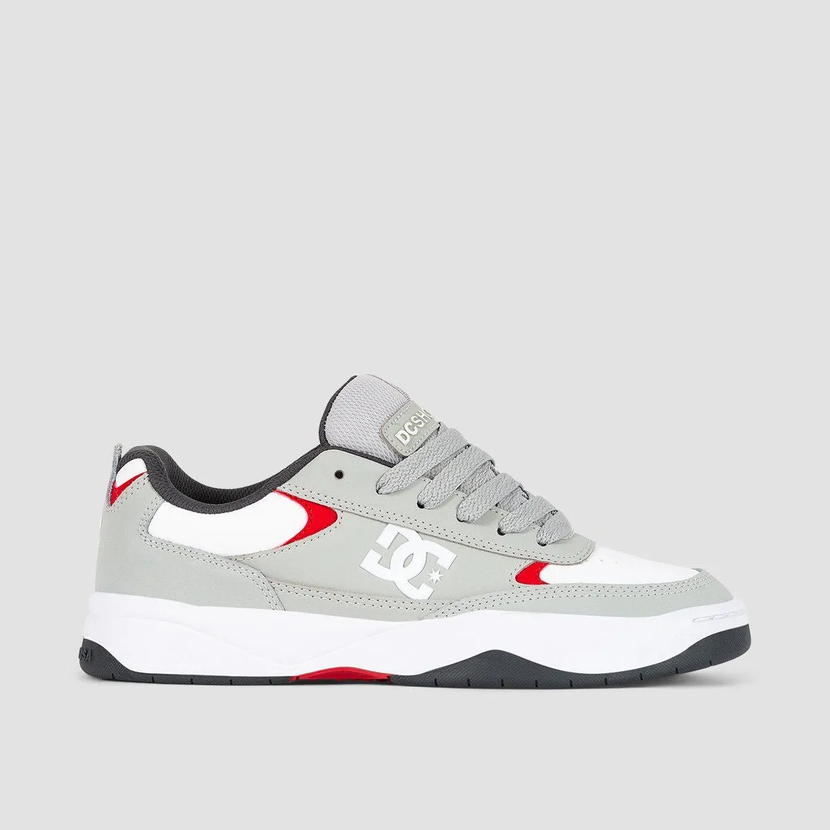 DC Penza Shoes - Grey/Red/White