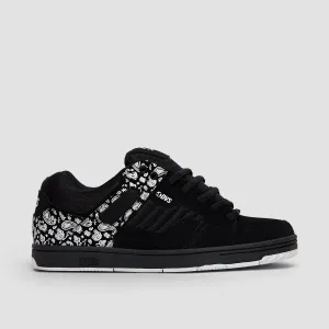 DVS Enduro 125 Shoes - Black/White/Print Nubuck