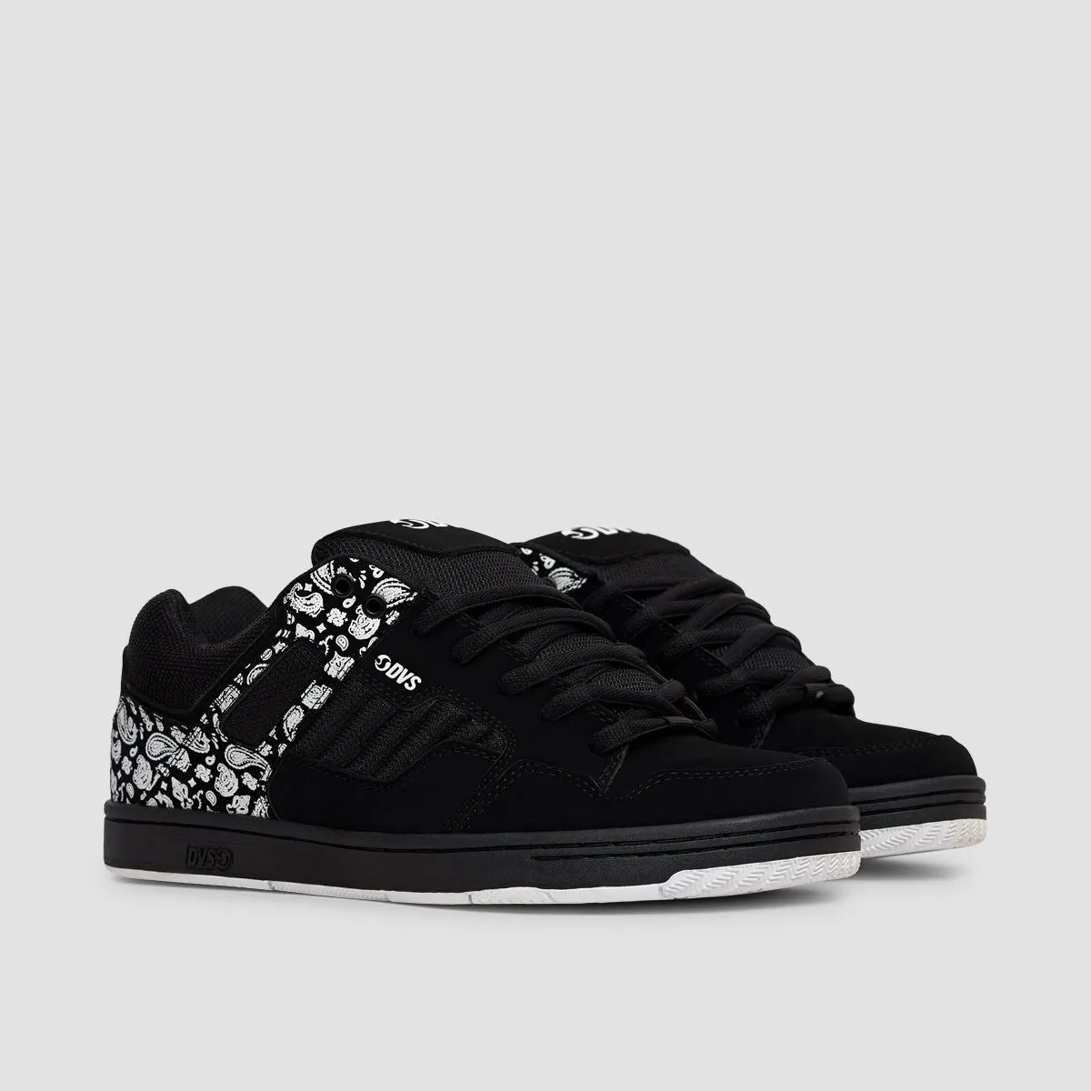 DVS Enduro 125 Shoes - Black/White/Print Nubuck