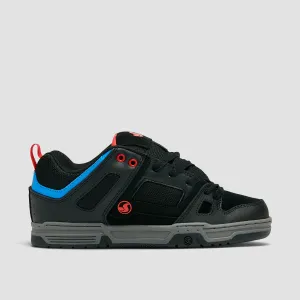DVS Gambol Shoes - Black/Fiery Red/Blue Nubuck