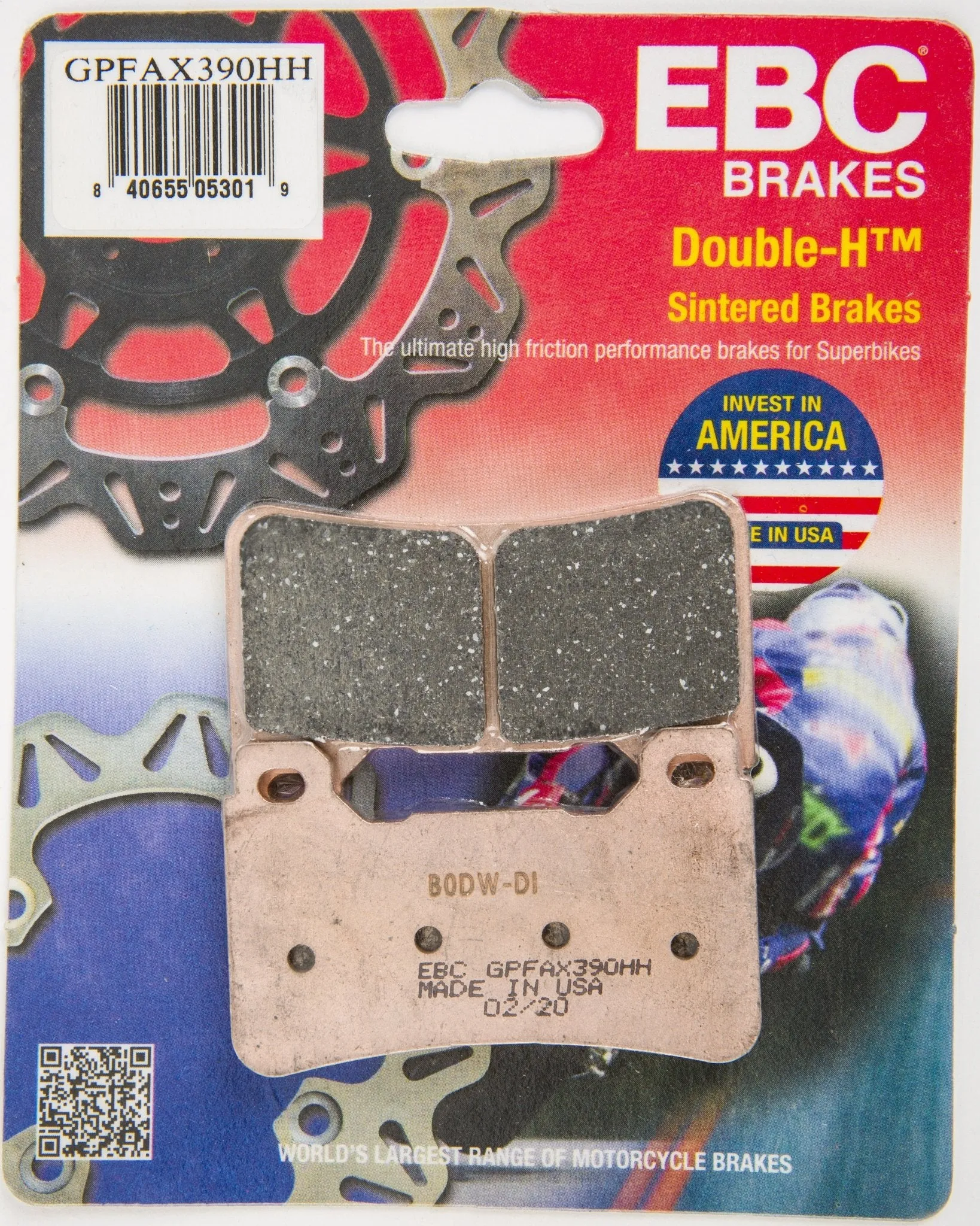 EBC GPFAX390HH GPFAX Sintered Road Race Brake Pads