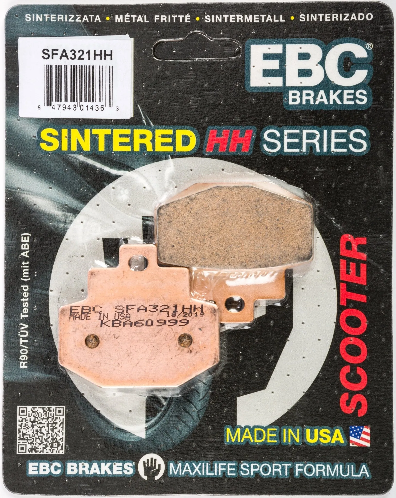 EBC SFA321HH Sintered HH Brake Pads