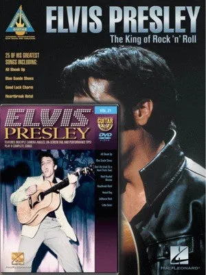 ELVIS PRESLEY GUITAR PACK BK/DVD