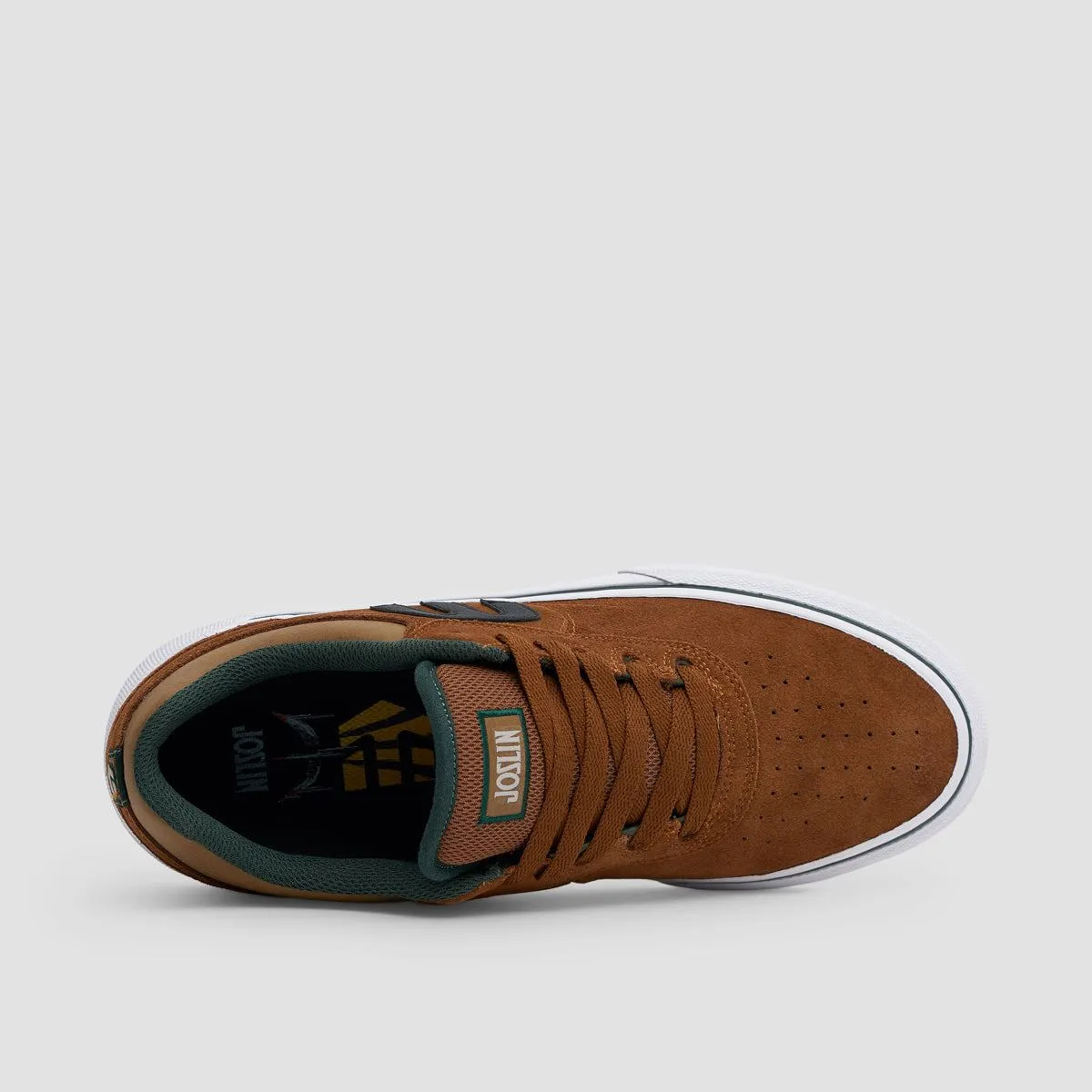 Etnies Joslin Vulc Shoes - Brown/Green