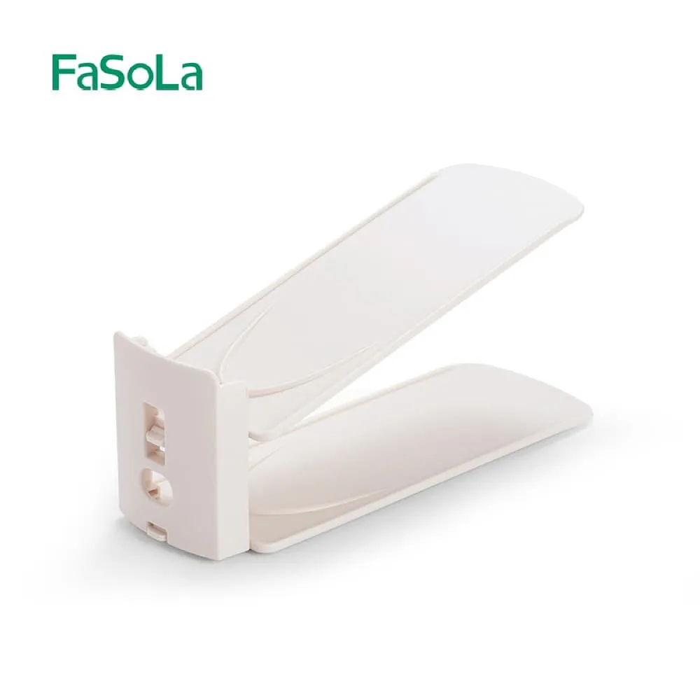 FaSoLa Adjustable Double-Layer Shoe Rack - 27*7.8*9.5cm