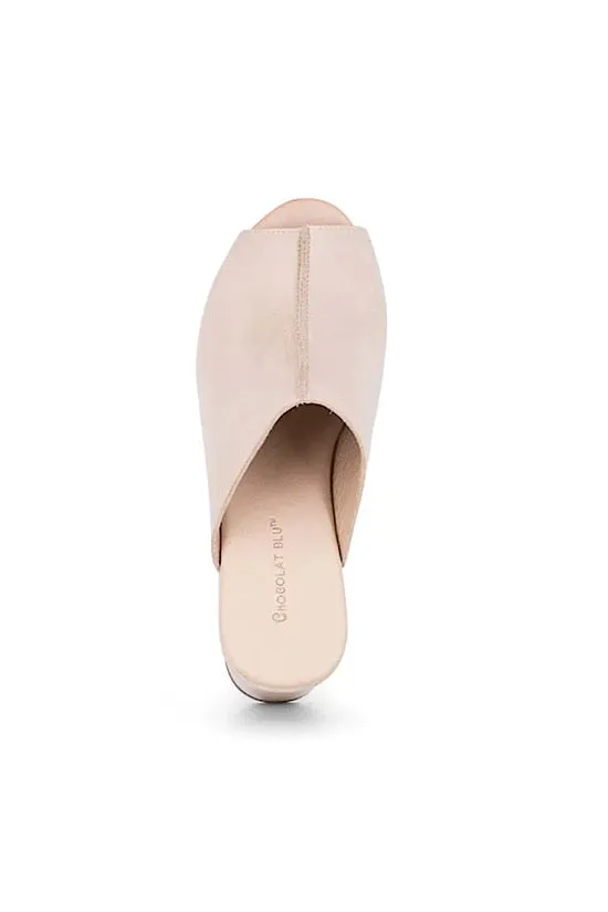 FINAL SALE: Chocolat Blu Gadis in Ivory Leather