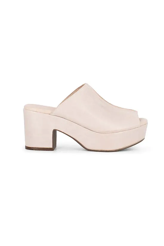 FINAL SALE: Chocolat Blu Gadis in Ivory Leather