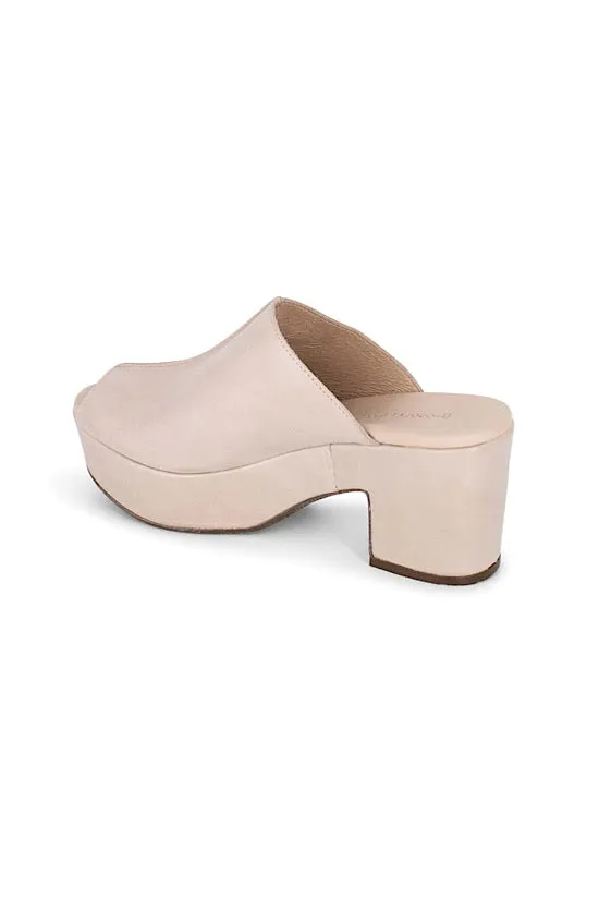 FINAL SALE: Chocolat Blu Gadis in Ivory Leather