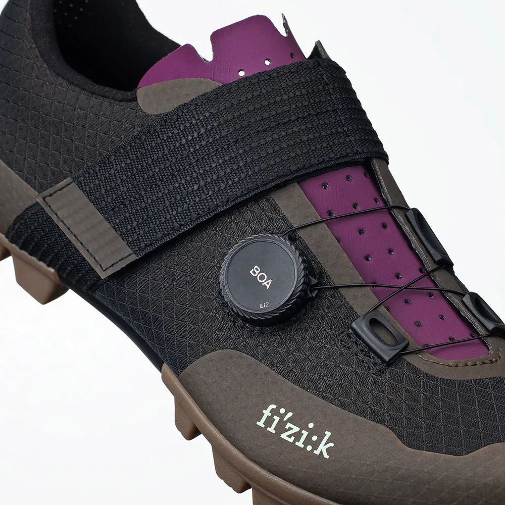 FIZIK Zapatillas de Bicicleta Vento Ferox Carbon | Mud-Grape