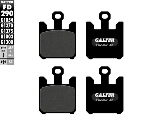 GALFER FD290G1054 Semi-Metallic Brake Pads