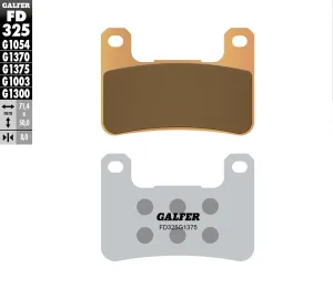 GALFER FD325G1375 HH Sintered Brake Pads