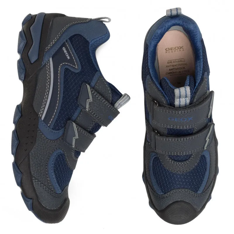 Geox Boy's J Buller B Navy/Grey