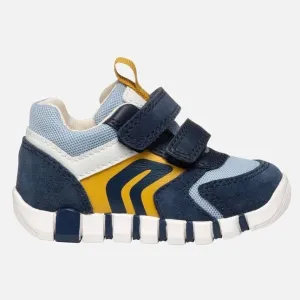Geox - Iupidoo Baby - Navy/Ocher Yellow