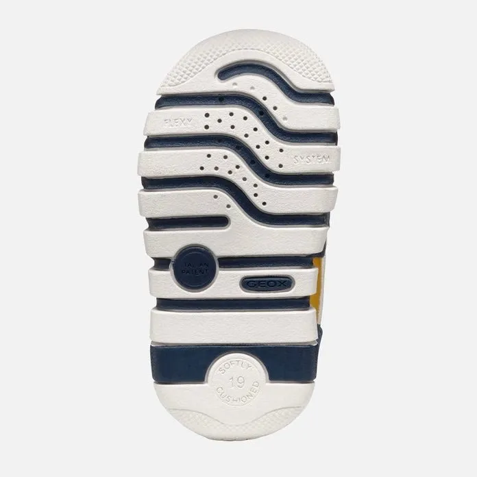 Geox - Iupidoo Baby - Navy/Ocher Yellow