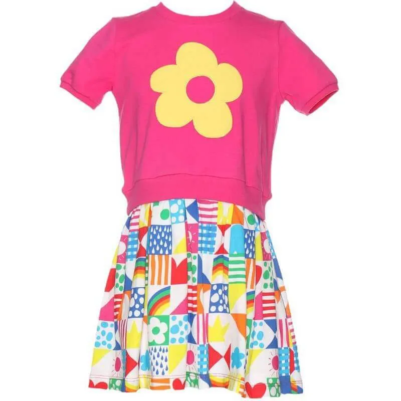 Girls Pink Madrid Dress